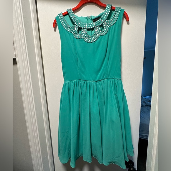 Cover Studio Teal Semi-Formal Dress - Picture 1 of 5